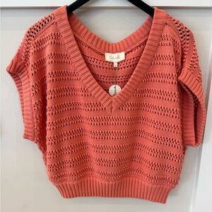 Cleobella Coral Knit Sweater